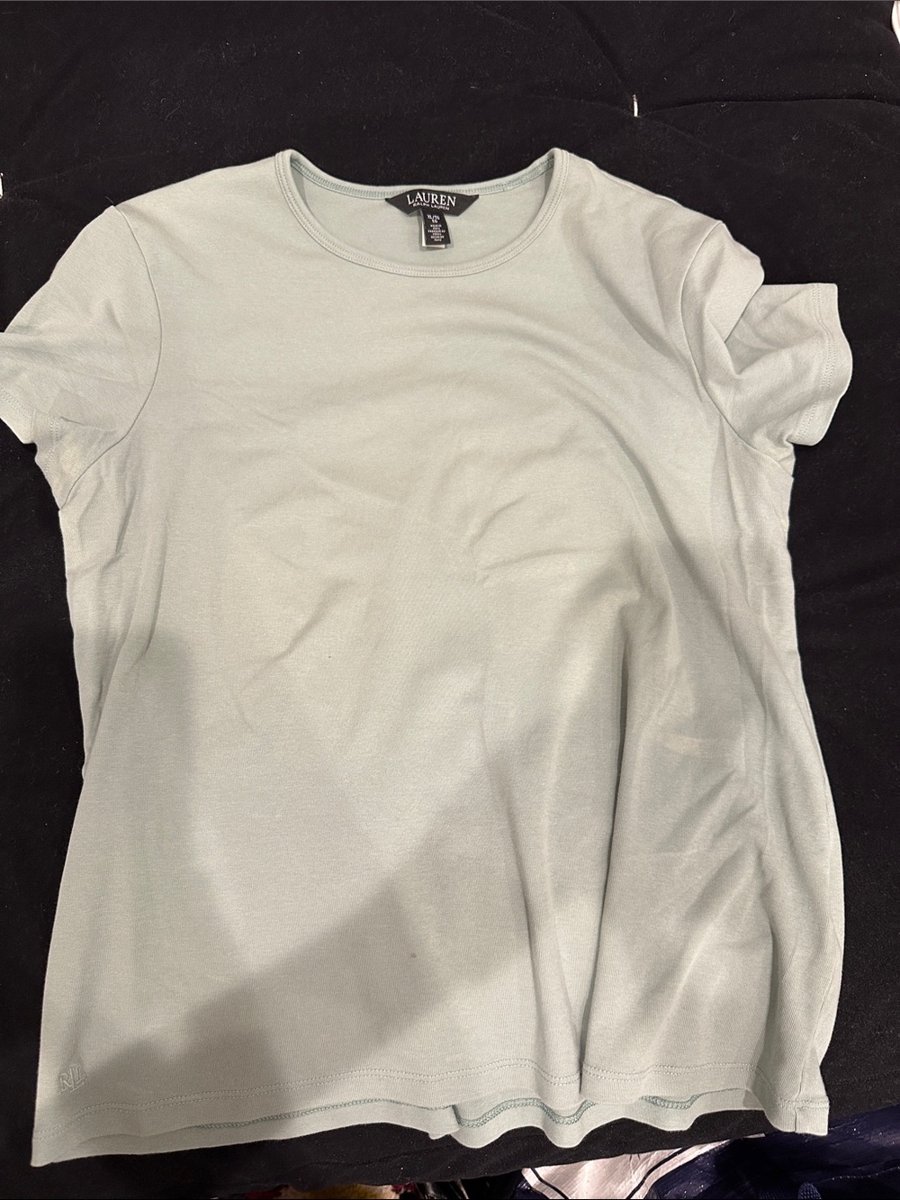 Lauren Ralph Lauren Short Sleeve Crewneck Tee — Sage Green